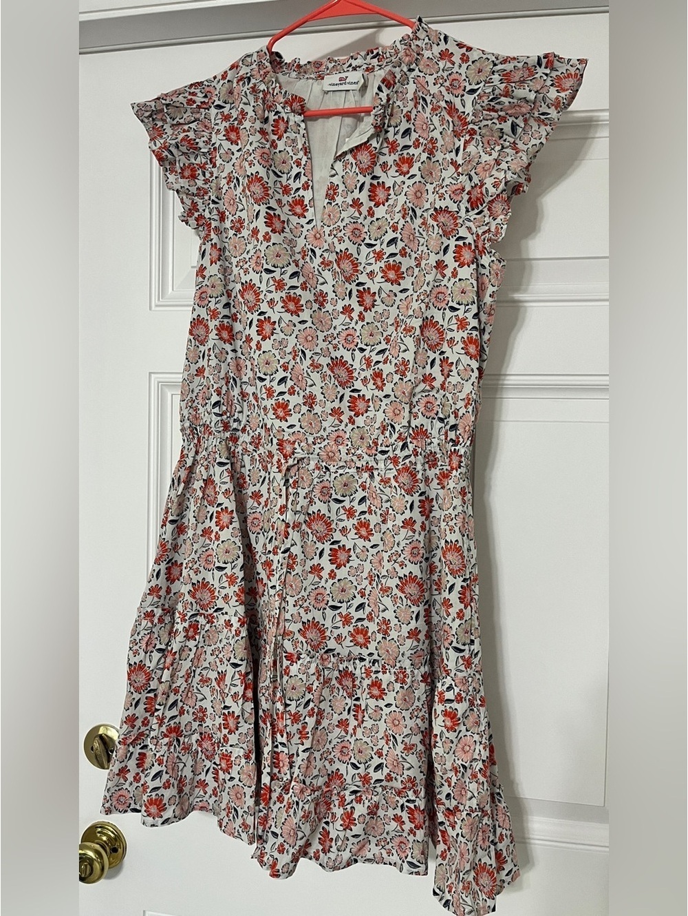 - Vineyard Vines Floral dress large